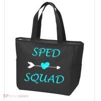Sped Squad Special Education Teacher Tote Bag thumb 3
