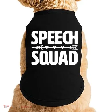 Speech Squad Doggie Tank