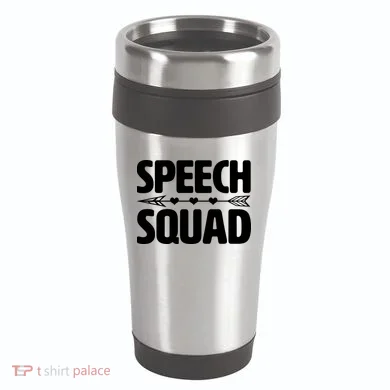 Speech Squad 16oz Travel Tumbler