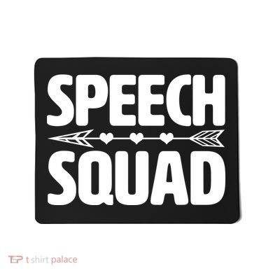 Speech Squad Mousepad