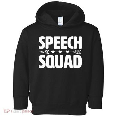 Speech Squad Toddler Hoodie