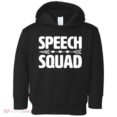 Speech Squad Toddler Hoodie