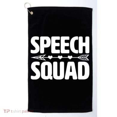 Speech Squad Golf Towel