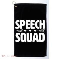 Speech Squad Golf Towel thumb 0
