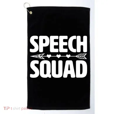 Speech Squad Golf Towel