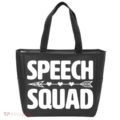 Speech Squad Tote Bag