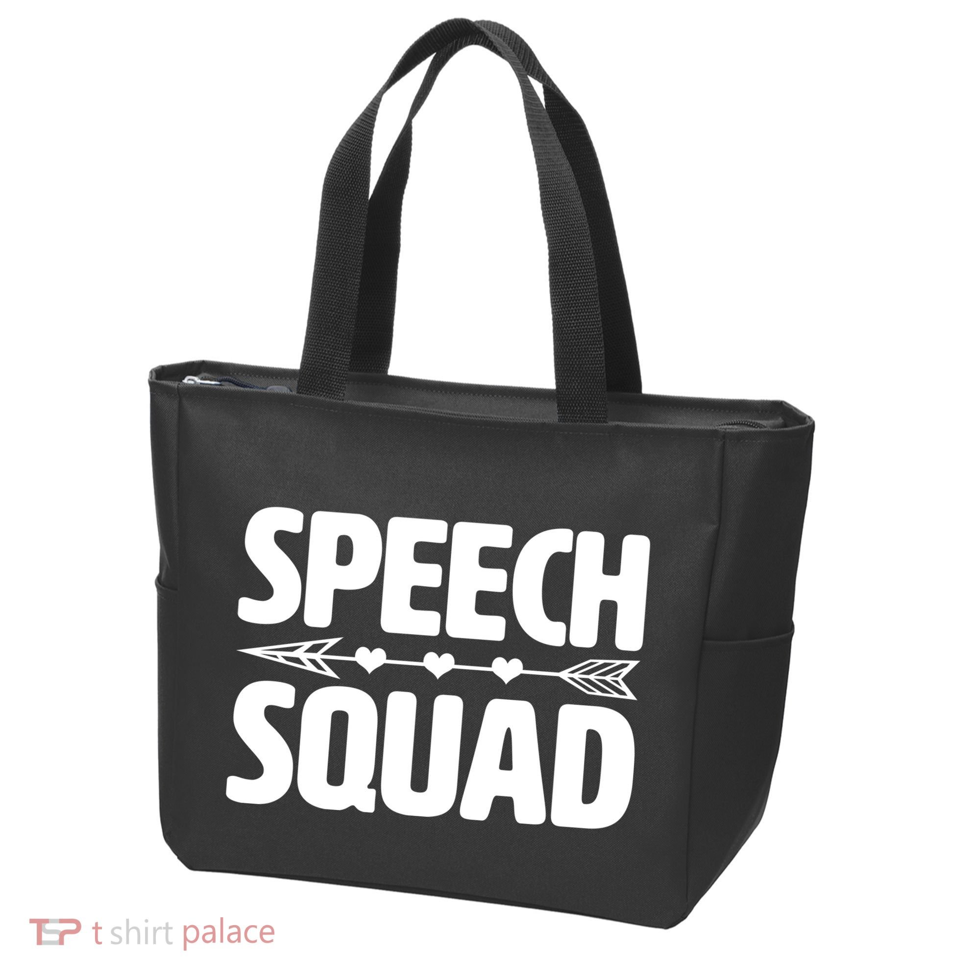 Speech Squad Tote Bag