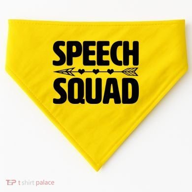 Speech Squad USA-Made Doggie Bandana