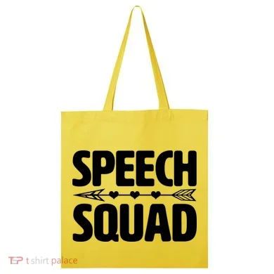 Speech Squad Tote Bag