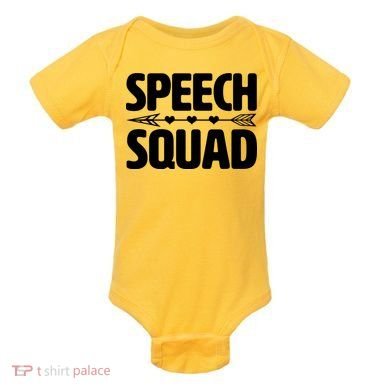 Speech Squad Baby Bodysuit