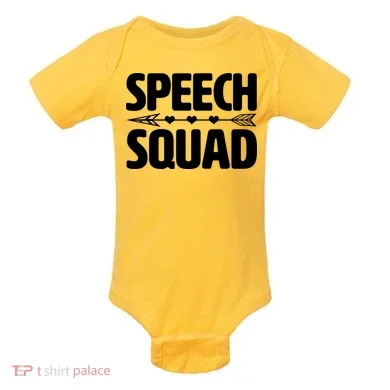 Speech Squad Baby Bodysuit