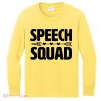Speech Squad Kids Long Sleeve Shirt thumb 0