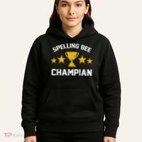 Spelling Bee Champian Funny Hoodie thumb 5