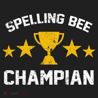 Spelling Bee Champian Funny Women's Cooling Performance Crew T-Shirt