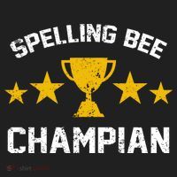 Spelling Bee Champian Funny Women's Cooling Performance Crew T-Shirt thumb 2