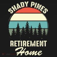 Shady Pines Funny Quote Retirement Day Party Home Coaster thumb 2