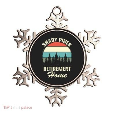 Shady Pines Funny Quote Retirement Day Party Home Ornament