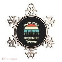 Shady Pines Funny Quote Retirement Day Party Home Ornament thumb 0