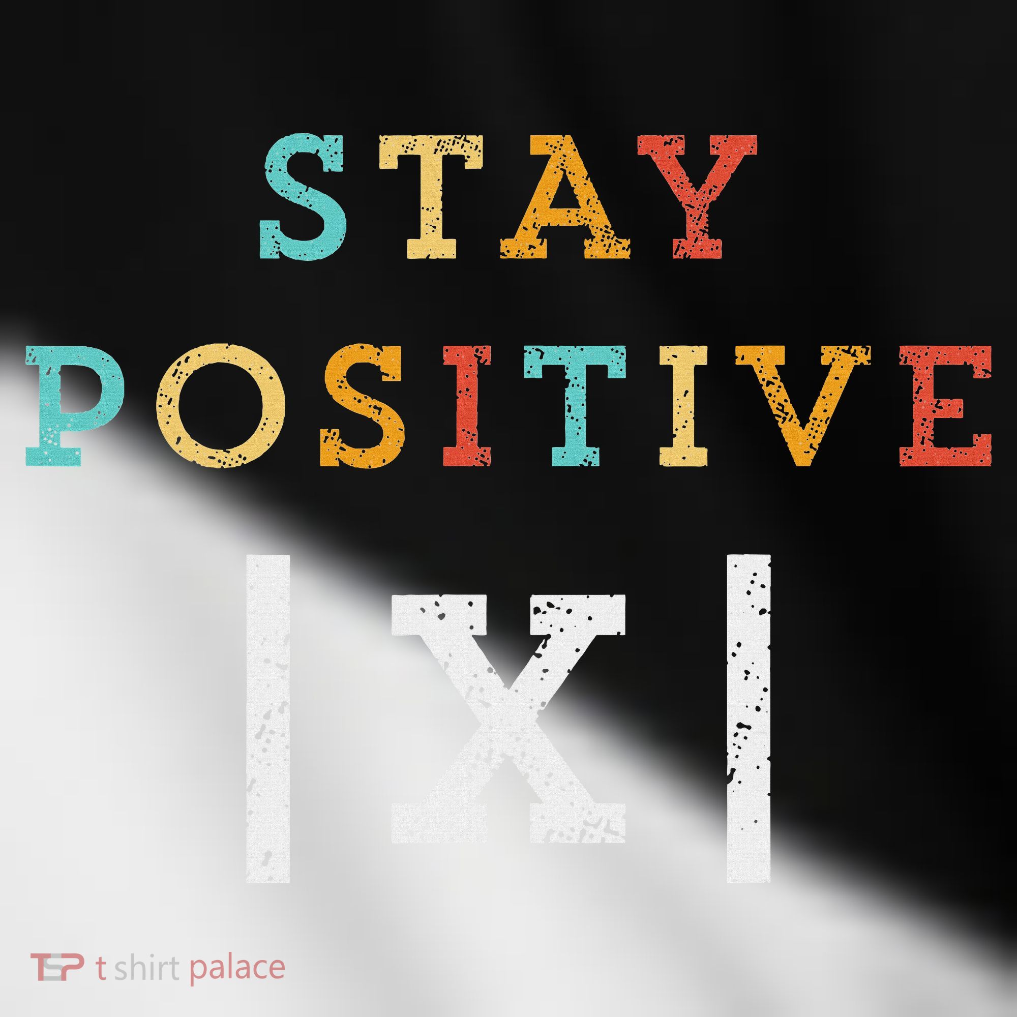 Stay Positive Funny Math Teacher Student School Toddler Fine Jersey T-Shirt