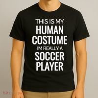 Soccer Player Funny Soccer Halloween Costume T-Shirt thumb 3