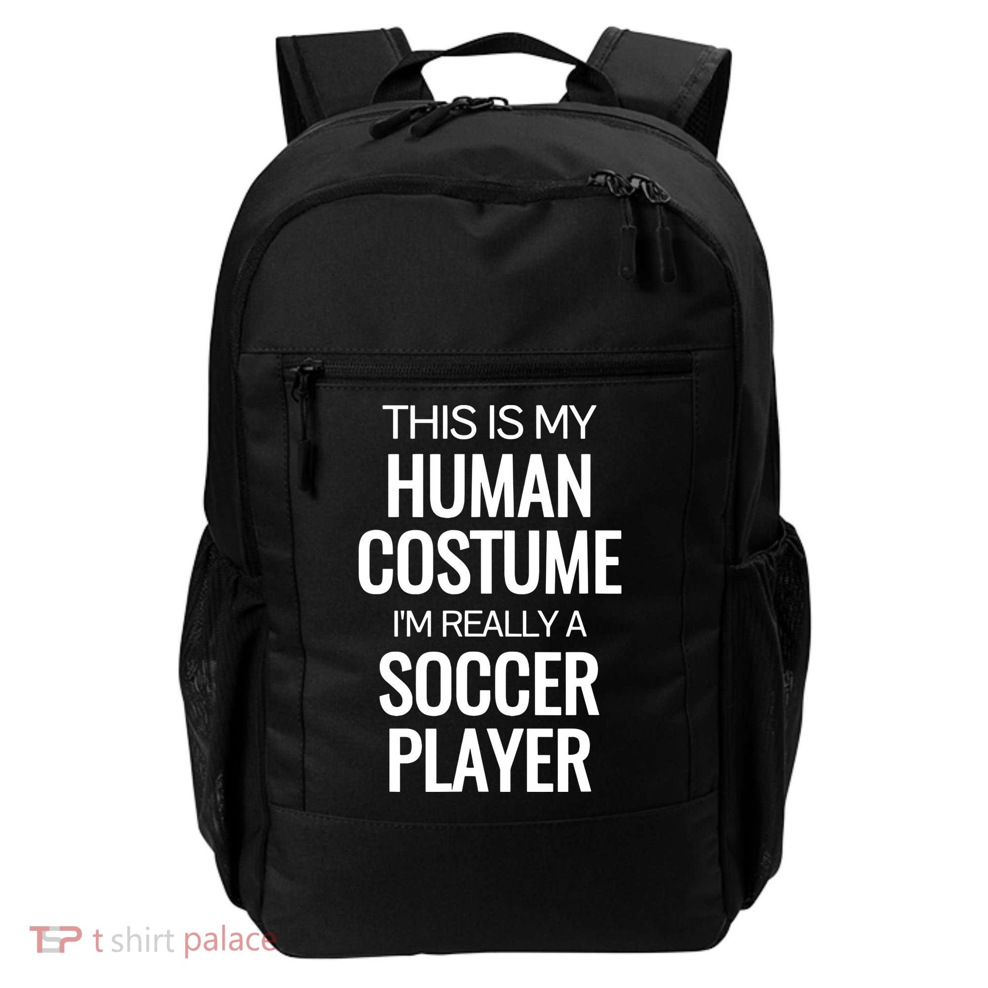 Soccer Player Funny Soccer Halloween Costume Backpack
