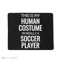 Soccer Player Funny Soccer Halloween Costume Mousepad thumb 0