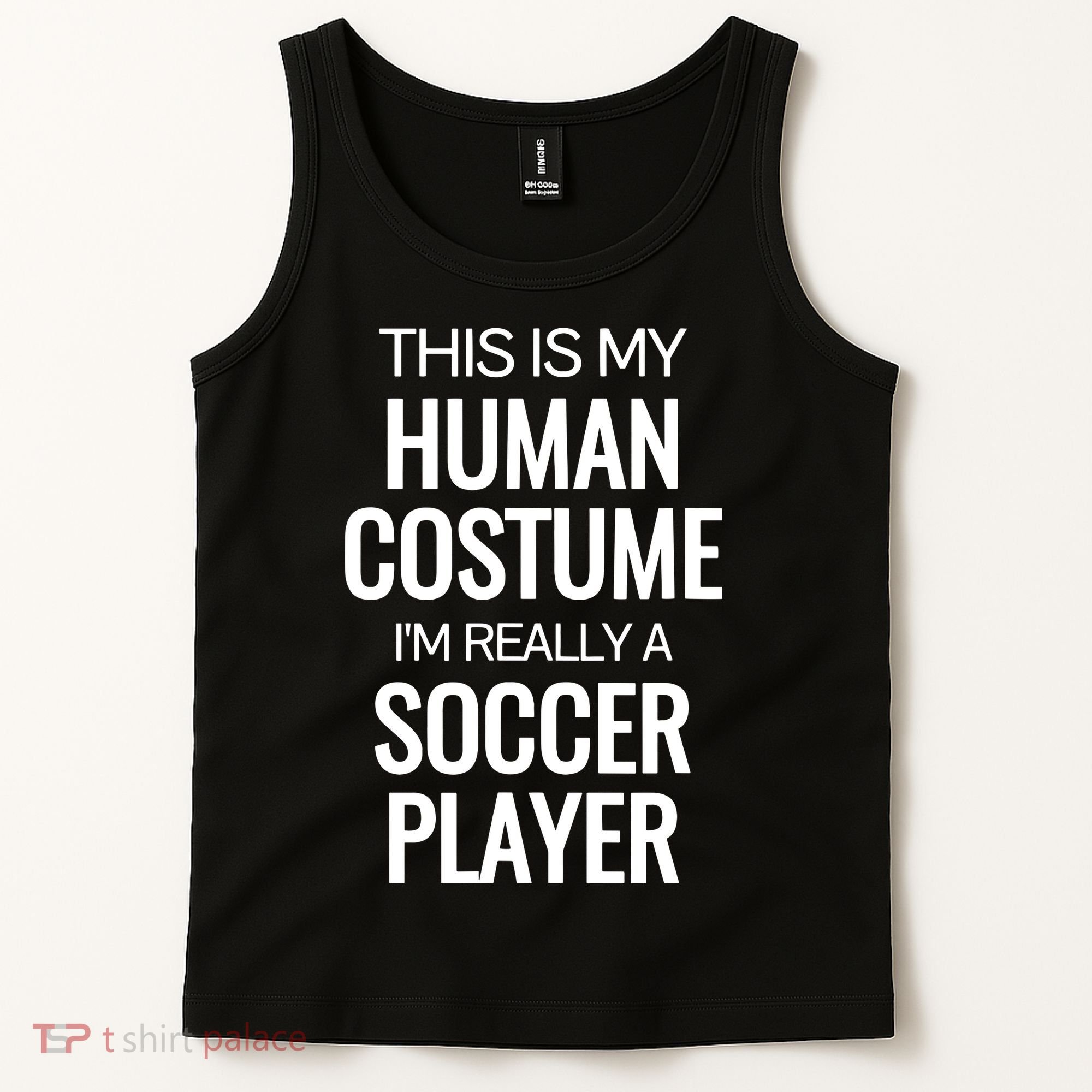 Soccer Player Funny Soccer Halloween Costume Tank Top