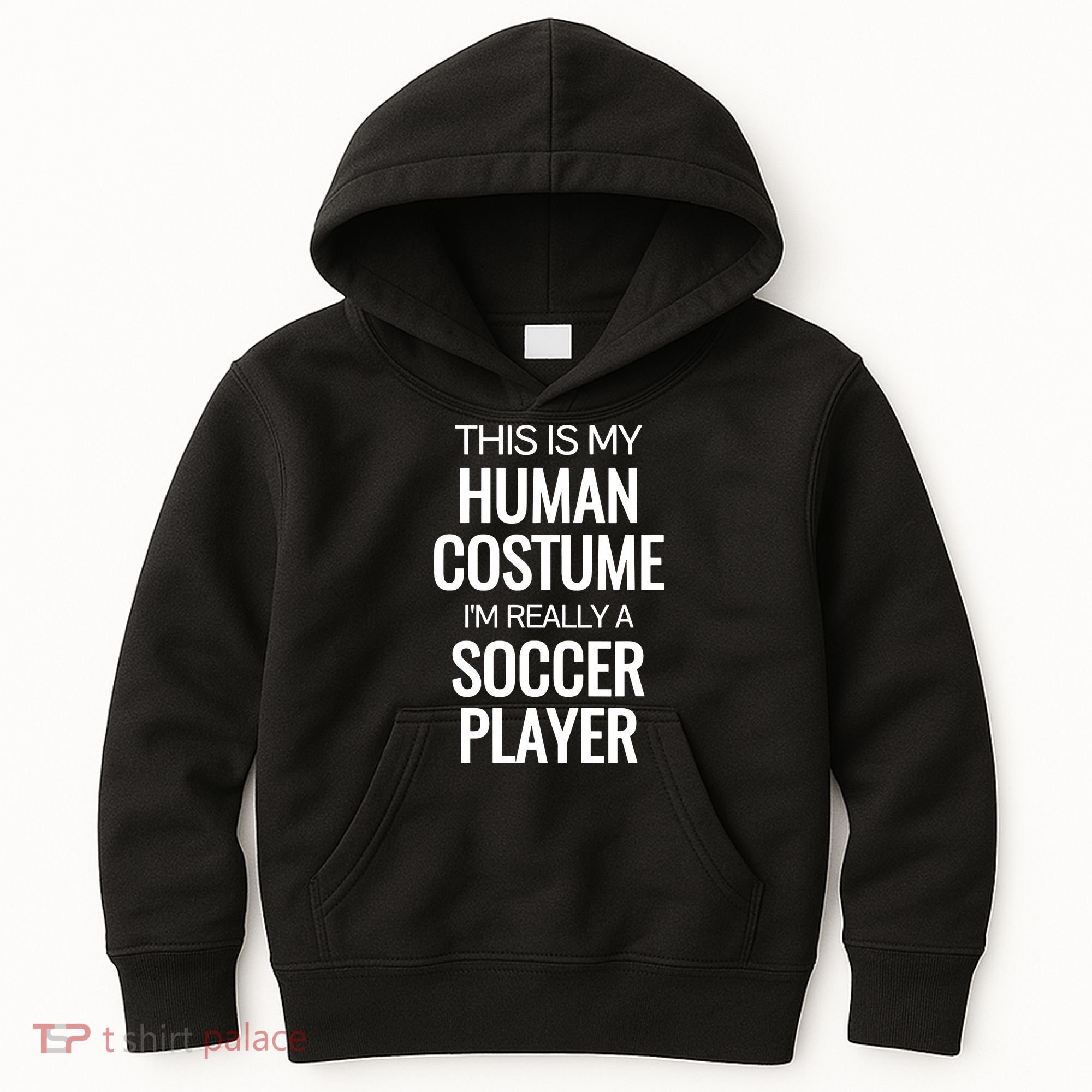 Soccer Player Funny Soccer Halloween Costume Kids Hoodie