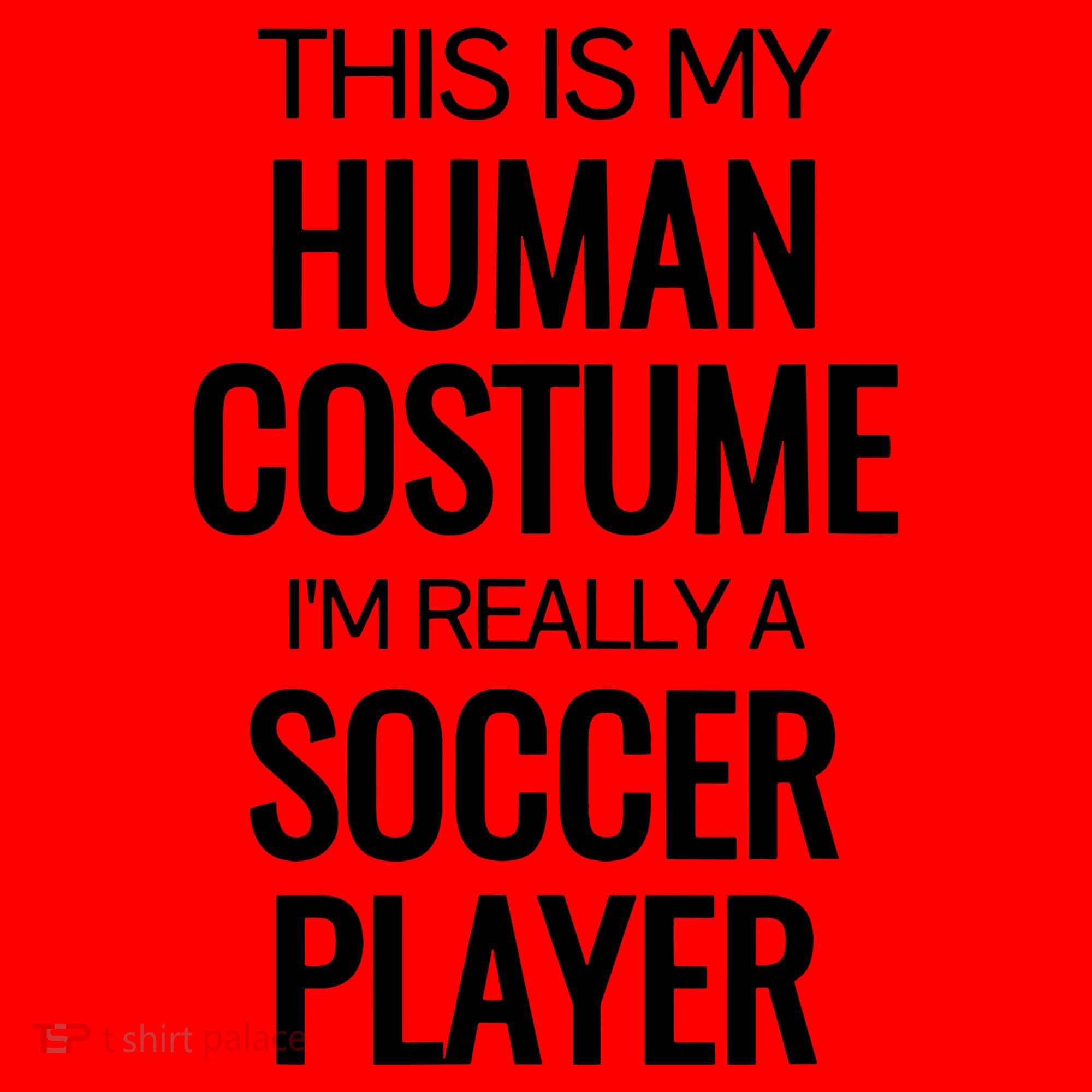 Soccer Player Funny Soccer Halloween Costume Santa Hat