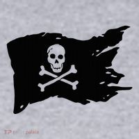 Skull Pirate Flag Jolly Roger Crossbones Women's Sweatshirt thumb 2