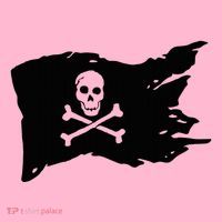 Skull Pirate Flag Jolly Roger Crossbones Coaster thumb 2