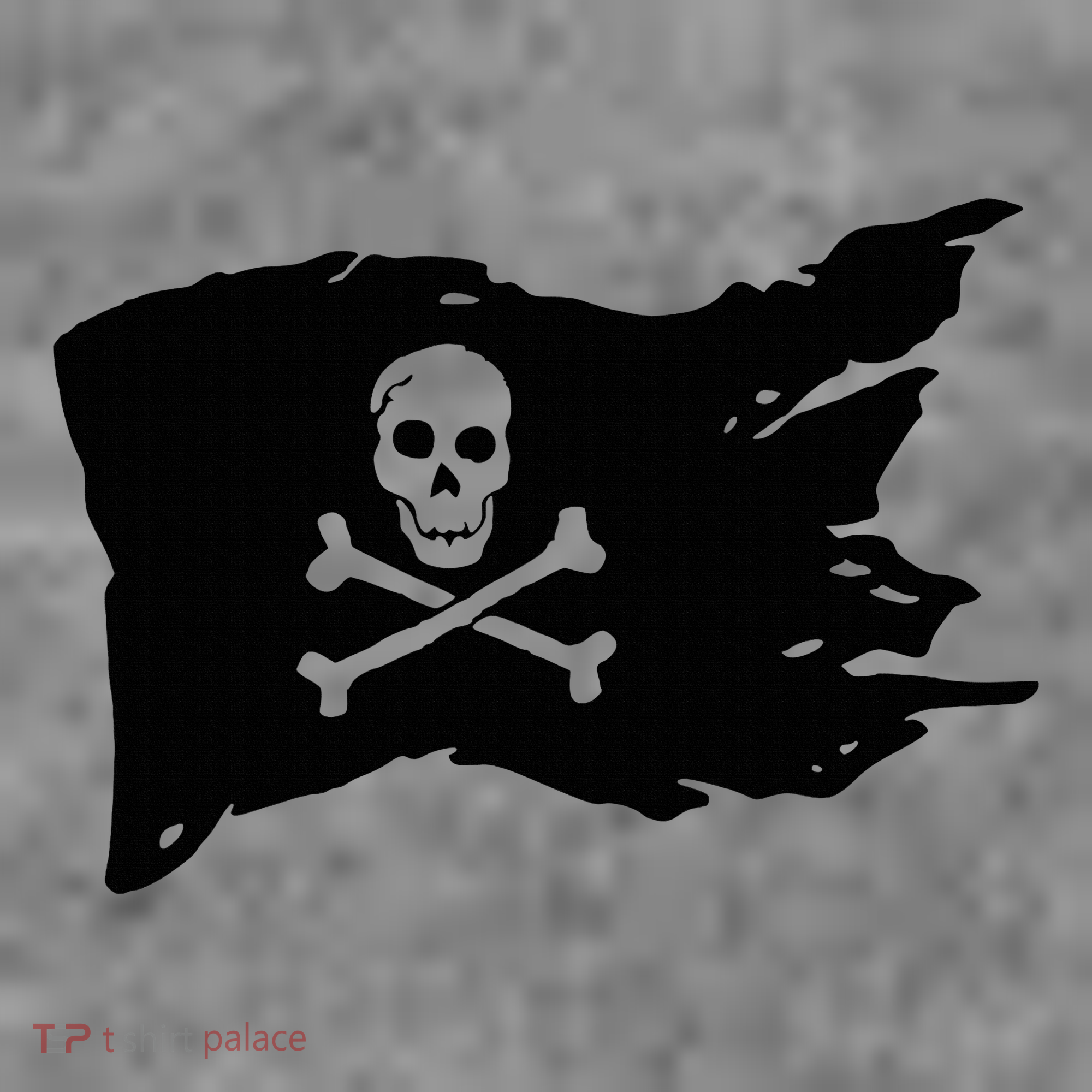 Skull Pirate Flag Jolly Roger Crossbones Toddler Hoodie