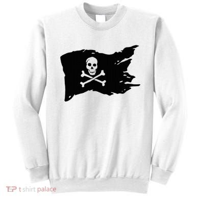 Skull Pirate Flag Jolly Roger Crossbones Sweatshirt