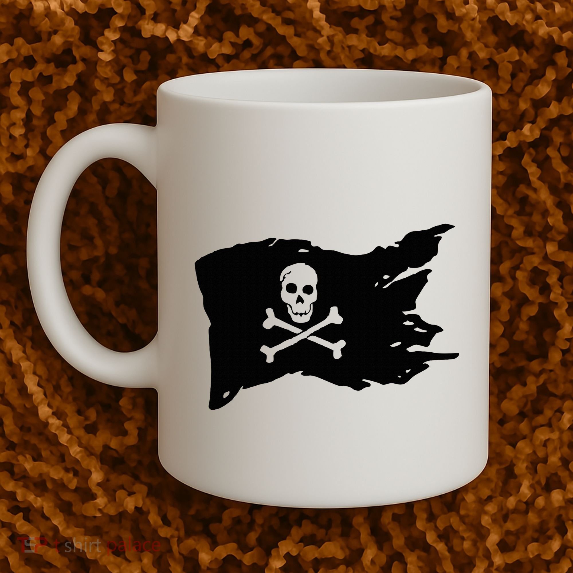Skull Pirate Flag Jolly Roger Crossbones Coffee Mug