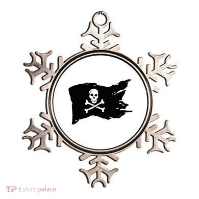 Skull Pirate Flag Jolly Roger Crossbones Ornament