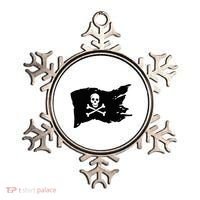 Skull Pirate Flag Jolly Roger Crossbones Ornament thumb 0