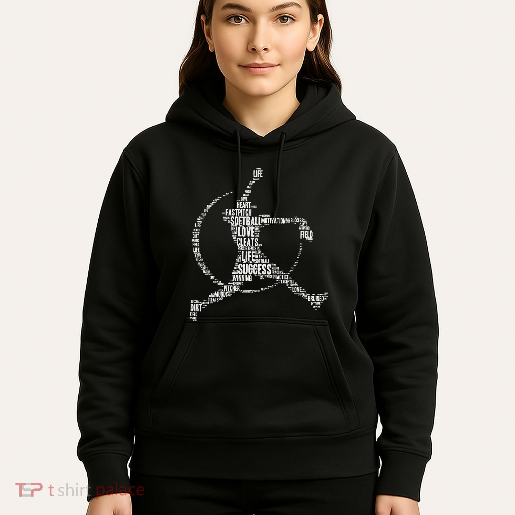 Softball Pitcher Fastpitch Softball Mom Hoodie
