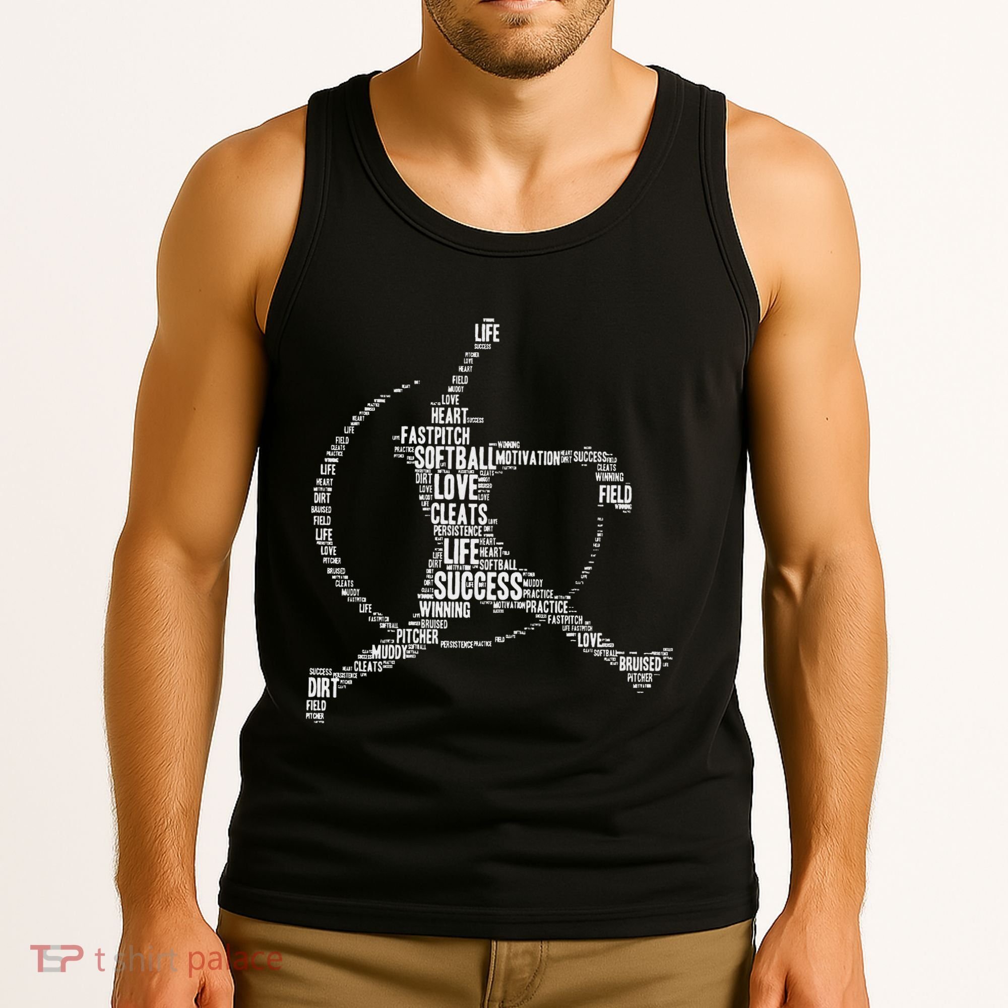 Softball Pitcher Fastpitch Softball Mom Tank Top