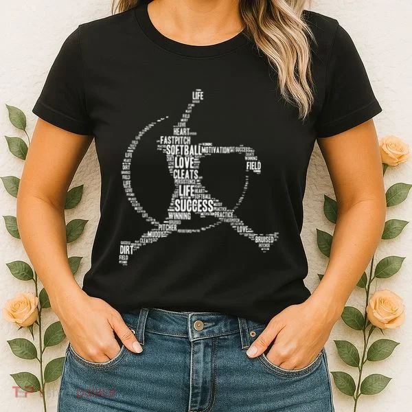 Softball Pitcher Fastpitch Softball Mom Women's T-Shirt