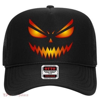 Spooky Pumpkin Face Halloween Hat