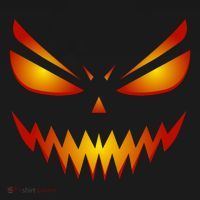 Spooky Pumpkin Face Halloween Tank Top thumb 6