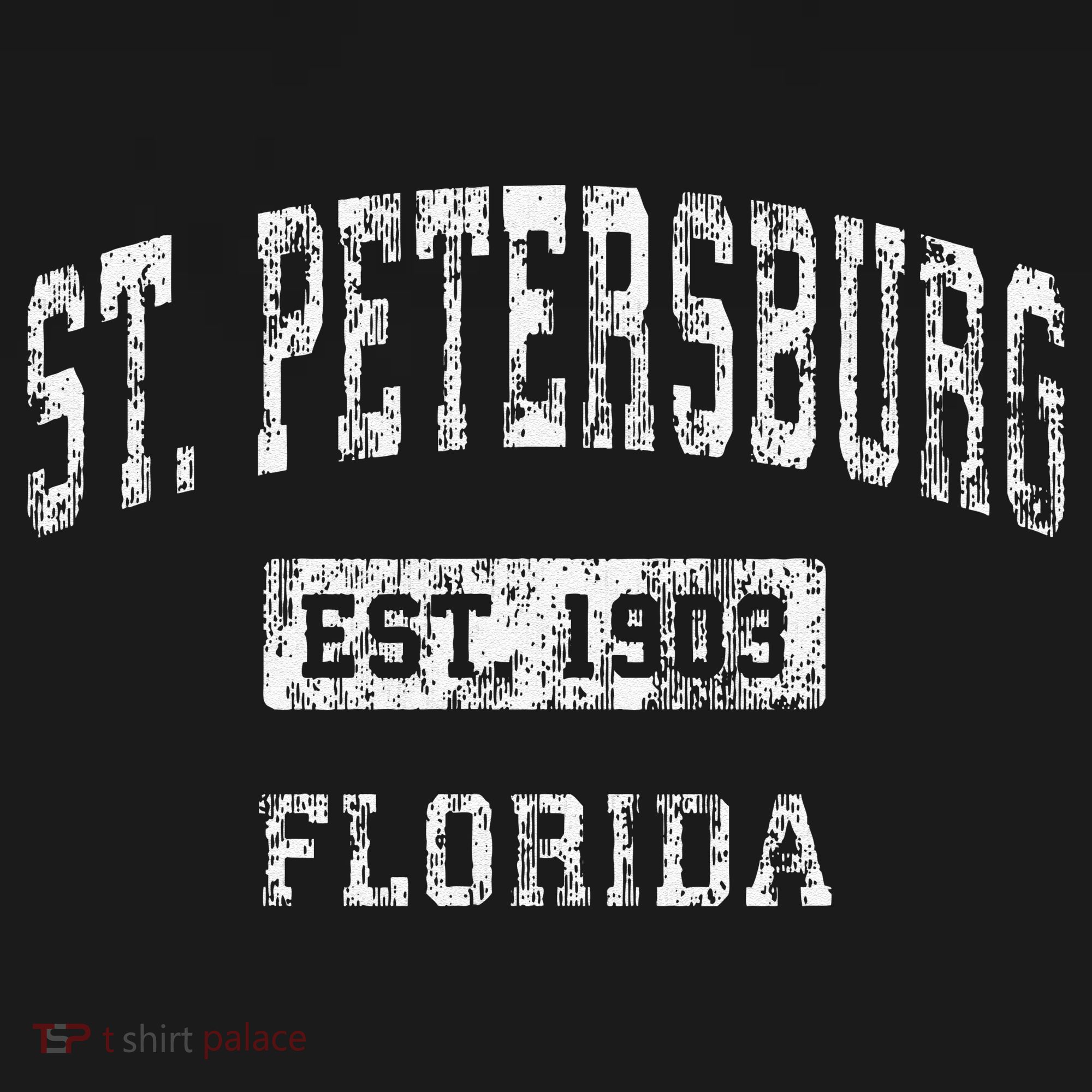 St. Petersburg Florida Fl Vintage Established Bucket Hat