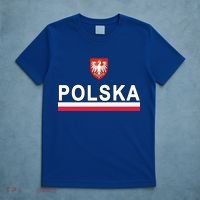 Sporty Polska Flag And Emblem Polish Coat Of Arms Gift T-Shirt thumb 5