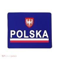Sporty Polska Flag And Emblem Polish Coat Of Arms Gift Mousepad thumb 0