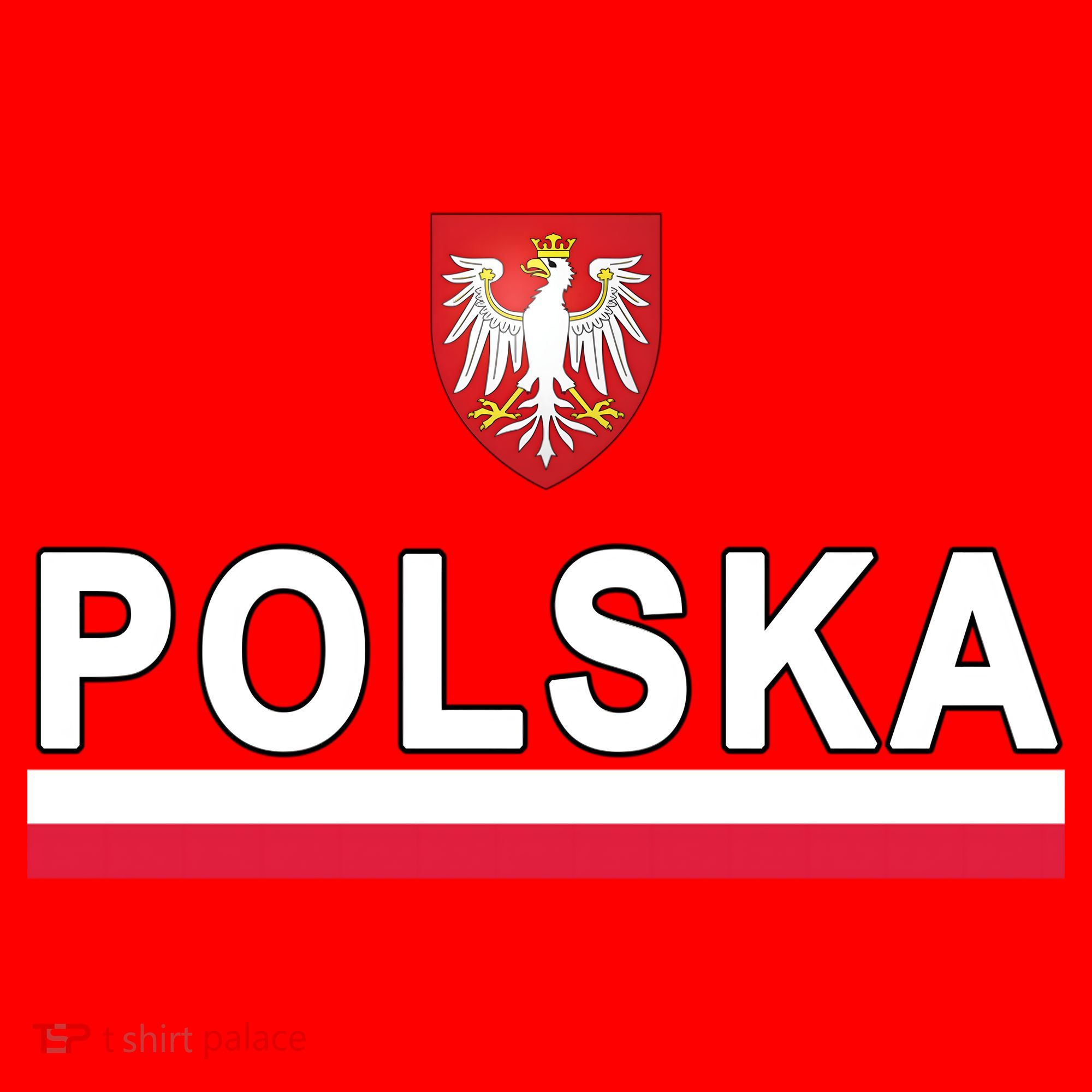 Sporty Polska Flag And Emblem Polish Coat Of Arms Gift Santa Hat