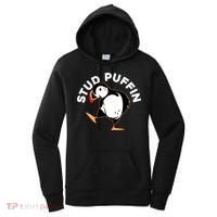 Stud Puffin Funny Seabird Animal Lover Stud Muffin Cool Gift Women's Hoodie thumb 0