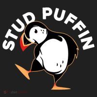 Stud Puffin Funny Seabird Animal Lover Stud Muffin Cool Gift Hat thumb 2
