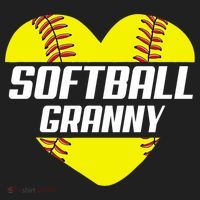 Softball Player Family Funny Gift Softball Granny Heart Gift Hat thumb 2