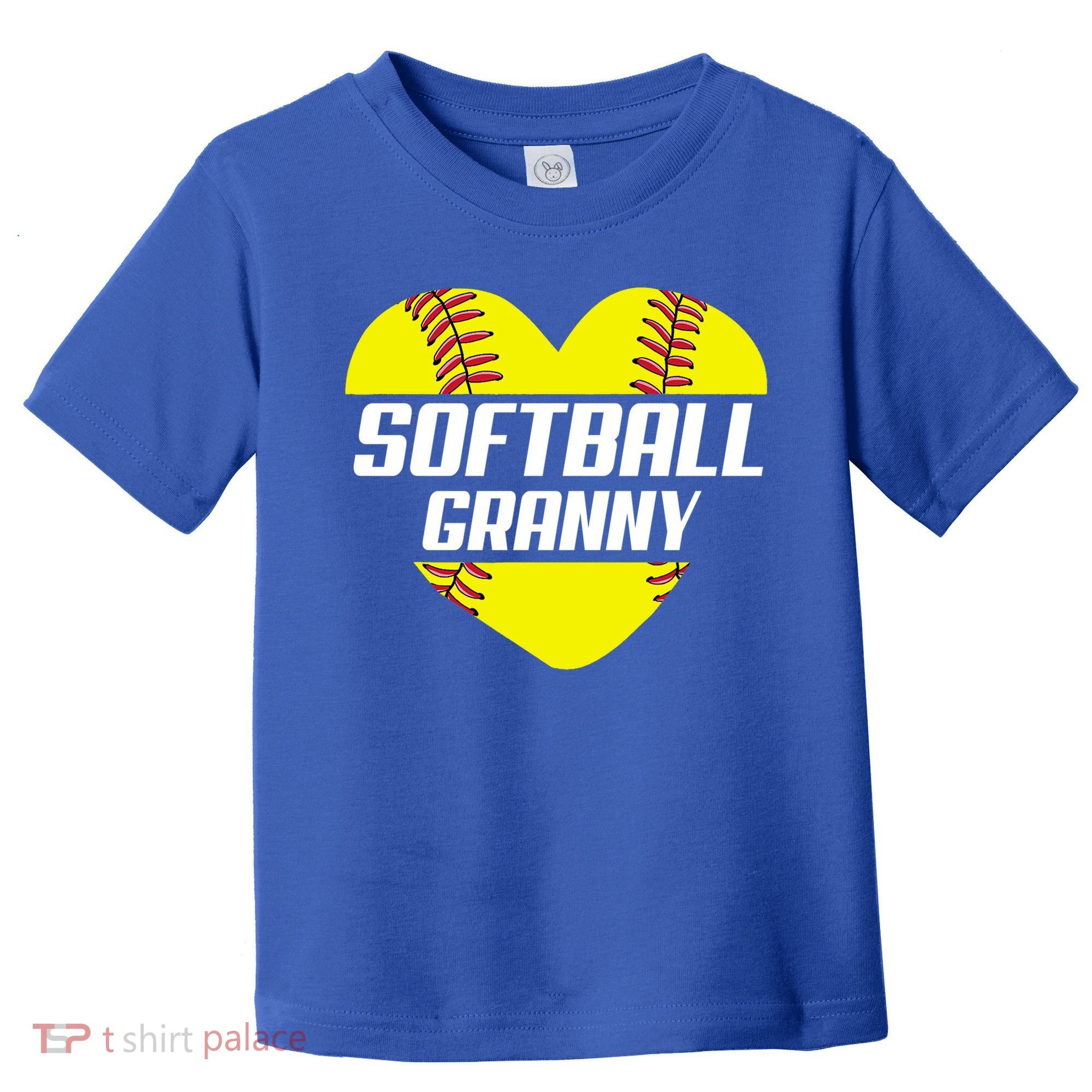 Softball Player Family Funny Gift Softball Granny Heart Gift Toddler T-Shirt