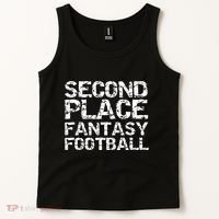 Second Place Fantasy Football Tank Top thumb 2
